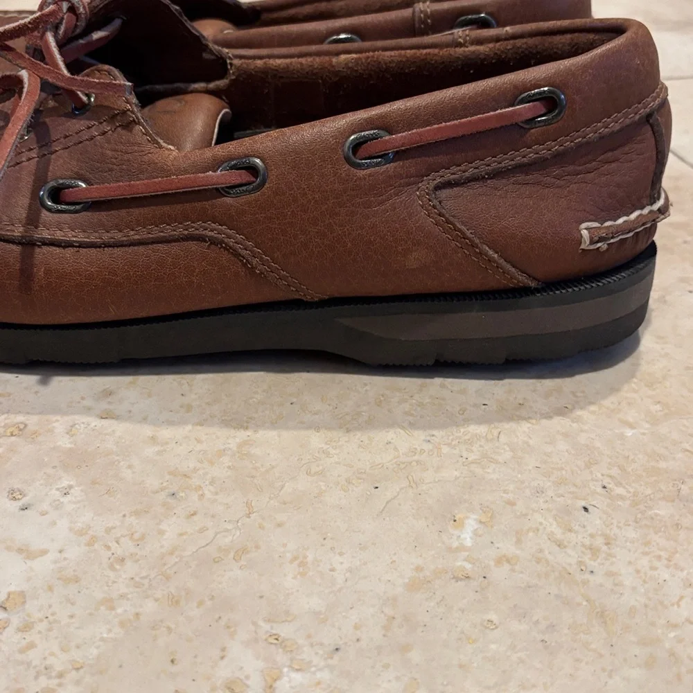 Clarks Leather Boat Shoes